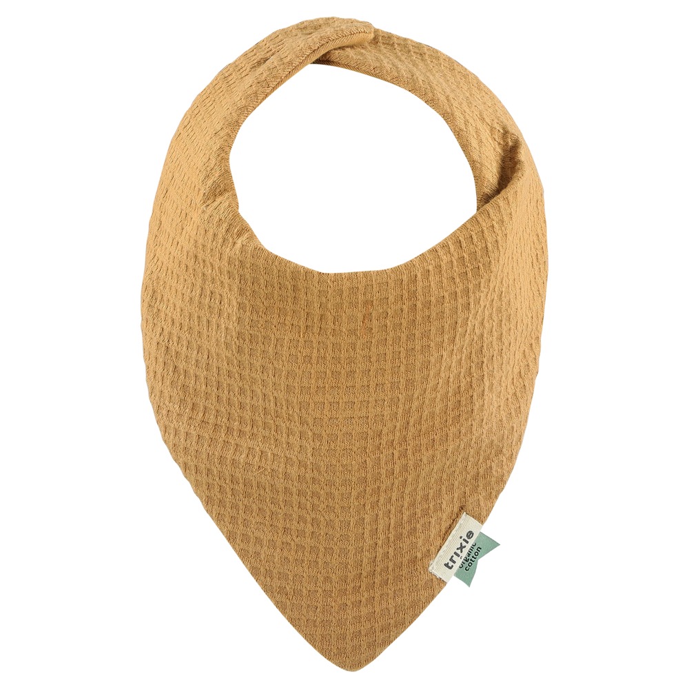 Bavoir bandana 2-pack mix - Cocoon Caramel